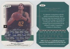 2001-02 SAGE Hit Die-Cut Auto /250 Bryan Bracey #A18 Auto
