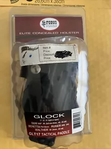 Fobus fits Glock,Ruger,Berrettas&W M&P,Walther RH Tactical Speed Paddle Holst(H) - Picture 1 of 4