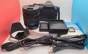 Samsung NX10 Camera 14.6MP With 18-55mm Lens, Hood Shade, SD Card, Cables Etc. - Picture 1 of 21