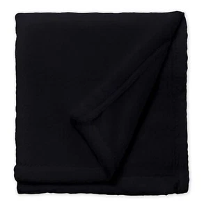 Kuscheldecke 150x200 cm schwarz Flauschig warm kuschelig Wohndecke Fleece Decke - Bild 1 von 6