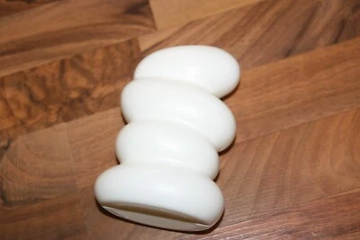 Kleine Blumen Vase Stein Optik weiss - Bild 1 von 2