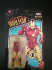 Marvel Legends Retro Kenner Iron Man 3.75   Variant NEW   1 Edition