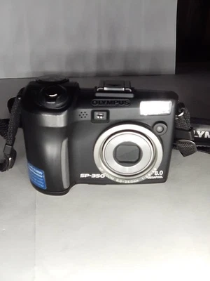 Olympus SP Series SP-350 8.0MP Digital Camera - Black - Image 1 of 4