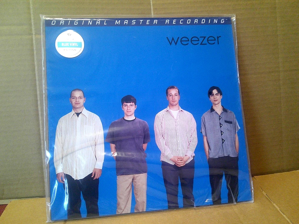 LP  Weezer  Original Master Recording  Blue Vinyl  SEALED - Image 1 of 4
