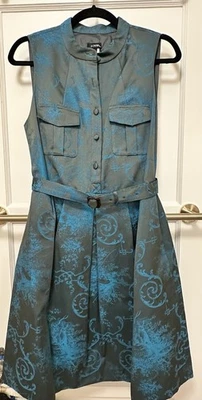 J.Crew Sleeveless Bonnie Dress Toil Sz 8 NWT - Image 1 of 4