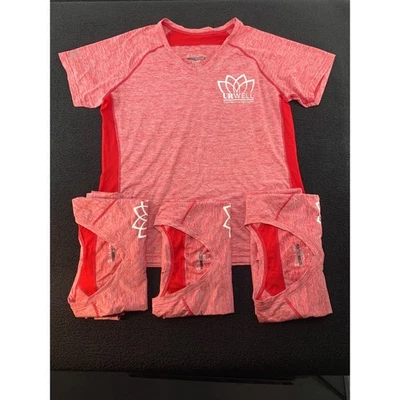 Lote de 4 camisetas rojas talla L Holloway URWELL University of Richmond para dama Foto 1 de 4