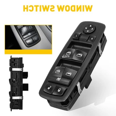 Interruptor de control de ventana eléctrica lado del conductor negro para Dodge Journey Master 2009-2010 Foto 1 de 4