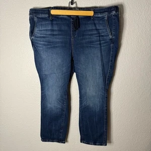 Torrid Weekend Boyfriend Straight Jeans super weich Gr. 4 kurz Pull On Stretch - Bild 1 von 8