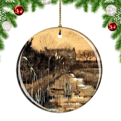 Van Gogh Ditch Painting Christmas ornament city travel souvenir - Image 1 of 3