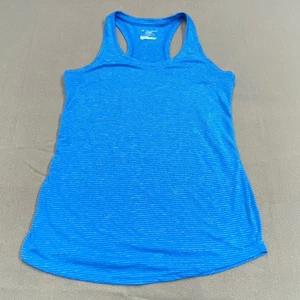 Tek Gear Women’s Blue DryTek Racerback Workout Tank Top - Size Small - Picture 1 of 8