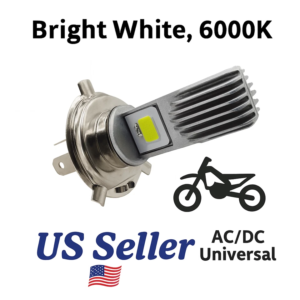 🌟Ультра высокая/низкая светодиодная лампа для Honda VFR750F 1990-1997 VFR800 Interceptor 1998-2001 - Изображение 1 из 4