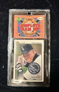 NEW Upper Deck 1992 Complete Team Set Chicago White Sox Bo Jackson Frank Thomas - Picture 1 of 6