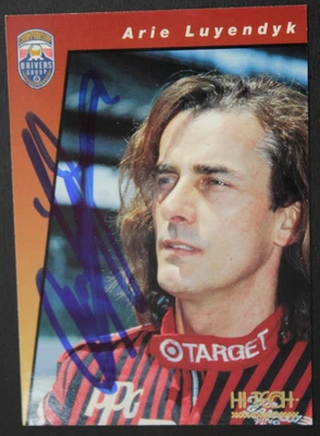 Arie Luyendyk Race Car Driver Autographed Signed 1994 Hi Tech Card #CD22 - Image 1 of 3