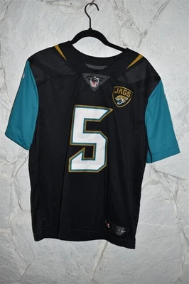 JACKSONVILLE JAGUARS  Jersey Mens SZ L NFL #5 BLAKE BORTLES Nike Players (YGF62) - Image 1 of 4