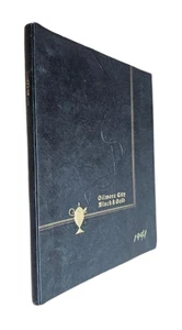 Black and Gold 1941 Gilmore City High School Yearbook Iowa Original Loose-Leaf - Picture 1 of 10