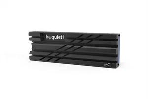 Be Quiet MC1 M.2 SSD cooler, heatsink, for single and double sided 2280 modules, - Afbeelding 1 van 2