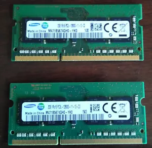 Samsung 2GB 1600MHz PC3L 12800S-11-13-C3 204-PIN SODIMM RAM Low Profile *Test - Picture 1 of 2