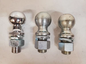 3 Quantity of Hidden Hitch Trailer Hitch Balls 2-5/16" | 10000 Lb (3 Qty) - Picture 1 of 14