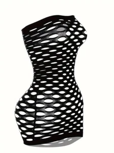 Sexy Flirty Lingerie for Women Passionate Hollowed Out Hip-Hugging Skirt - Picture 1 of 3