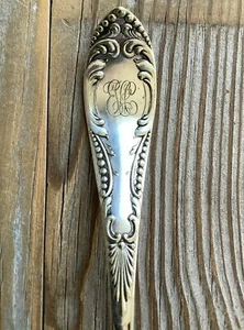 WM A ROGERS / KEYSTONE - (1915) BANCROFT - SOUP / GRAVY LADLE - 9 1/2" - mono - Picture 1 of 12