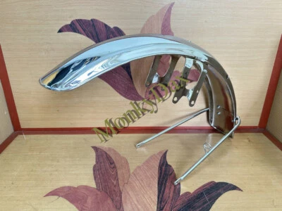 1972-1976 Suzuki GT750 Fender. Su GT380 GT550 Tube Brace Front Mud Guard. Short - Imagem 1 de 4