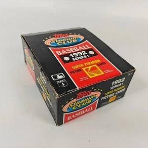 1992 Topps MLB Baseball Trading Card Empty Box Stadium Club Kodak Store Display - Bild 1 von 7