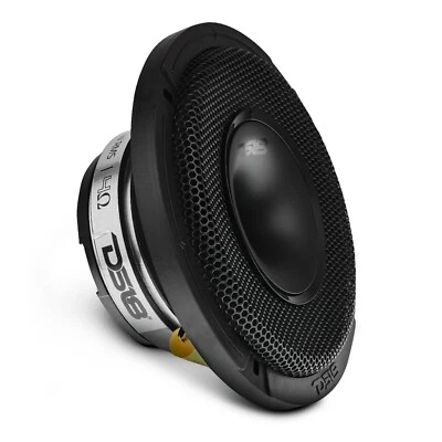 DS18 PRO-HY6.4MSL 6.5" Shallow Hybrid Mid-Range Car Speaker 300 Watts 4-Ohms