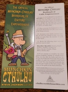 Official Munchkin Cthulhu Bookmark of Esoteric Empowerment - Narrow Version - Picture 1 of 3