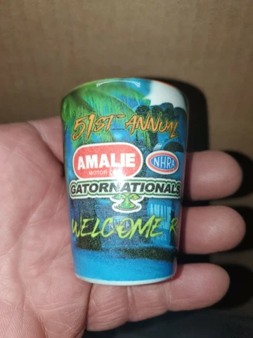 2020 NHRA GATOR NATIONALS Shot Glass Cover