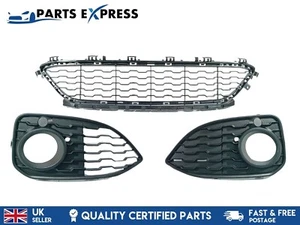 BMW 1 SERIES F20 F21 LCI M SPORT FRONT CENTRE GRILL + FOG GRILLS 2015-2018 - Picture 1 of 11