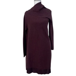 Abito Maglione Asimmetrico Rag & Bone Reanna 100% Lana Merino Tg S Marrone *LEGGI* - Foto 1 di 8