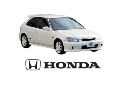 Clear Body Shell Classic Honda  Civic EK9 for 1:10 RC MINI Tamiya  M07 etc 225mm - Image 1 of 4