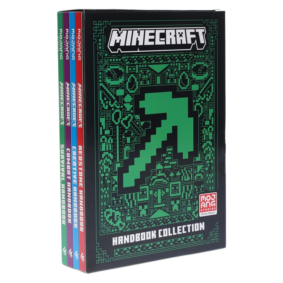 Minecraft Handbook Collection 4 books Collection Set - Ages 8-10 - Paperback - Image 1 of 4