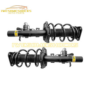 Pair Front Shock Struts Assys w/Electronic For Lincoln MKC 2015-2019 EJ7Z18124K