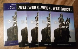 Lot Of 5 A Wee Guide To Robert The Bruce (WEE Guides) - Picture 1 of 3