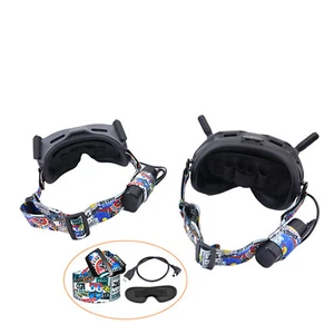 Graffiti Headband Dust-proof Storage Shading Power Cable for DJI AVATA FPVG2 - Picture 1 of 14