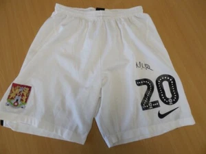 NORTHAMPTON TOWN FC | 20 | MATT WARBURTON | PANTALONES CORTOS CASEROS ORIGINALES USADOS A JUEGO - Imagen 1 de 4