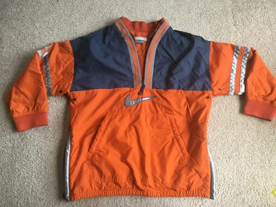 NIKE TEEN Juvenil M 10-12 FORRADO 1/2 CREMALLERA JERSEY Chaqueta SWOOSH Forrado Polar Naranja Foto 1 de 4