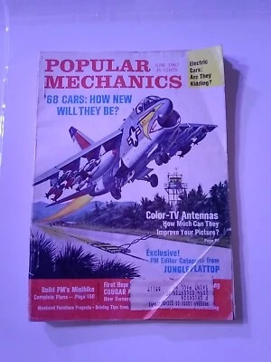 Popular Mechanics Magazine Vintage June 1967 - Image 1 of 3