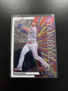2020 Donruss Optic Stained Glass Bryce Harper #SG-12 Philadelphia Phillies (NM) - Picture 1 of 4