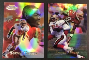 1998 &1999 TOPPS GOLD LABEL TERRELL OWENS 49ERS LOT of 2 San Francisco 49ers - Picture 1 of 6