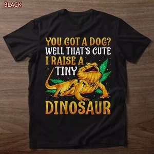 Funny Bearded Dragon Shirt, Pet Reptile Lizard Lover Gifts T-Shirt for Women Men - Picture 1 of 14