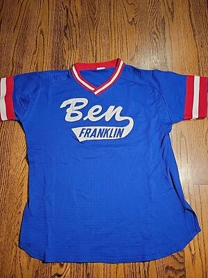 Camiseta de béisbol Ben Franklin para hombre talla grande de Empire vintage  Foto 1 de 4