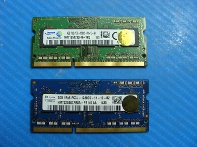 HP 15-r110dx So-Dimm Samsung SK hynix 4Gb 2Gb Memory RAM m471b5173qh0-yk0 - Image 1 of 2