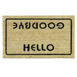Rubber-Cal "Hello, Welcome Goodbye" lustige Fußmatte, 18 x 30 Zoll - Bild 1 von 5
