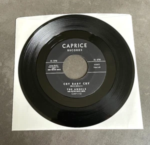 7" The Angels - Cry Baby Cry - US Caprice - Imagen 1 de 1