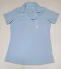 NEW Antigua Women's Clever Desert Dry Golf Polo Baby Blue Size S Small 