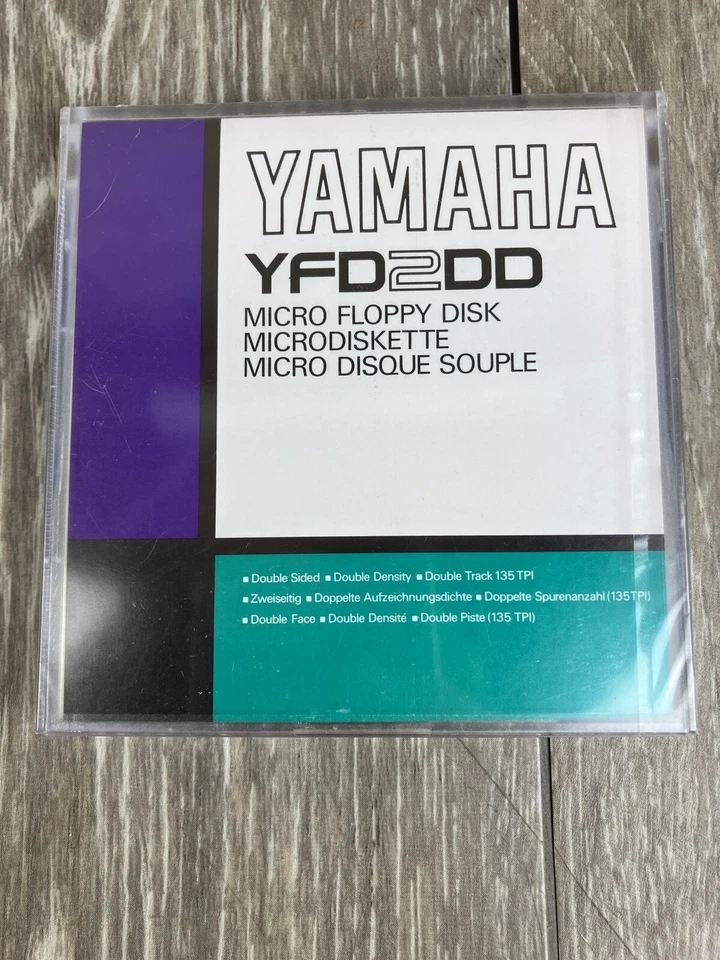 YAMAHA YFD2DD Micro Floppy Disk - Double Sided - Double Density - Double Track