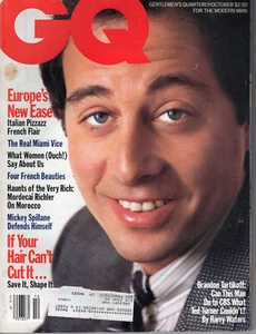 GQ OCTOBER 1985 BRANDON TARTIKOFF BEST of ITALY MICKEY SPILLANE FRENCH BEAUTIES - Picture 1 of 1