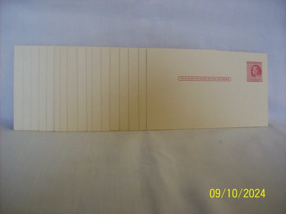 US 2 cent postal cards x 17 cards. Never used! - Image 1 of 1